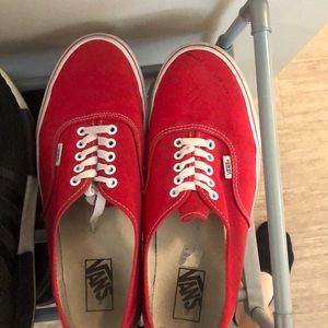 Red vans